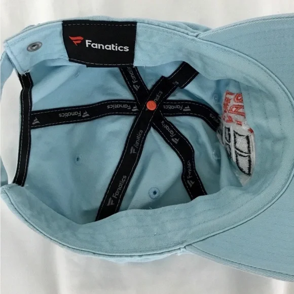 FANATICS TAMPA BAY SUPER BOWL LV LIGHT BLUE STRAP BACK HAT - Picture 4 of 5